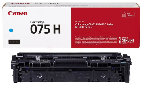 Original Canon 075H | 6368C002 Toner Cyan XL