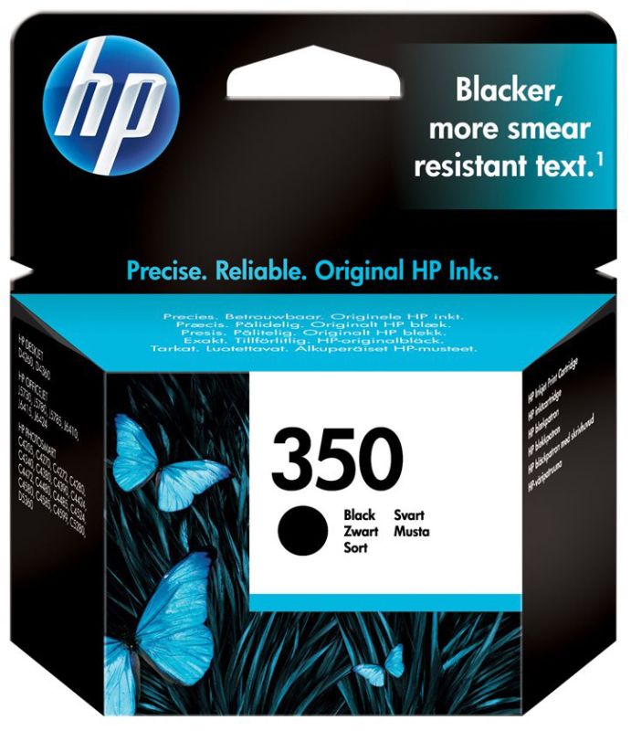Original HP 350 | CB335EE Tinte Schwarz ( 2025 )