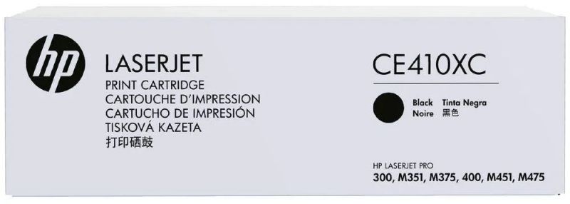 Original HP CF410X | CF410XC | 410X Toner Schwarz XL