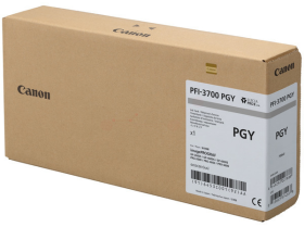 Original Canon PFI3700PGY | 6453C001 Tintenpatrone Grau