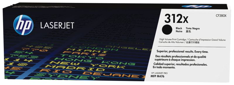 Original HP CF380X | 312X Toner Schwarz XL