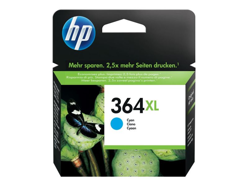 Original HP 364XL | CB323EE Tinte Cyan XL ( 2022 )
