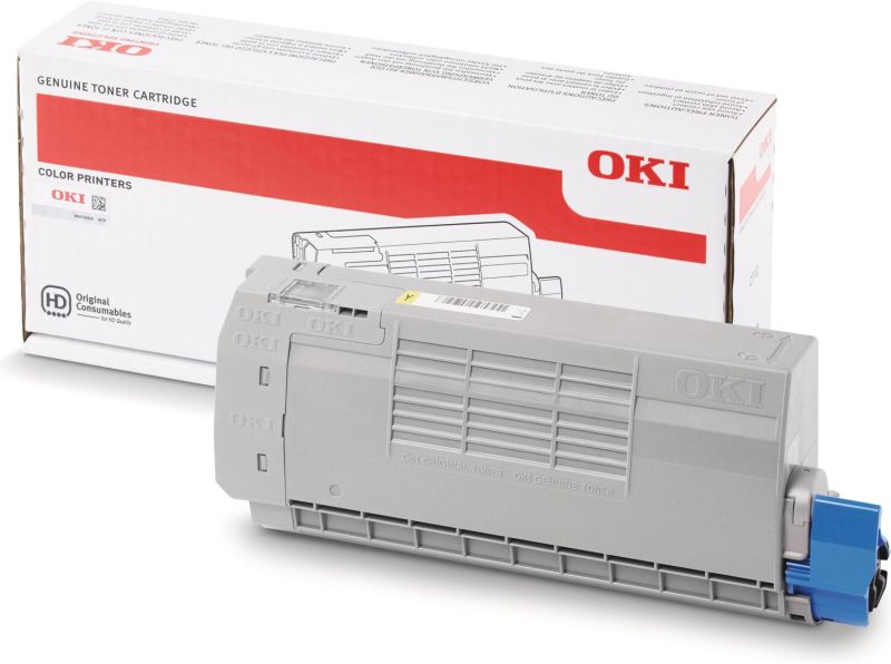 Original OKI 46507613 Toner Gelb