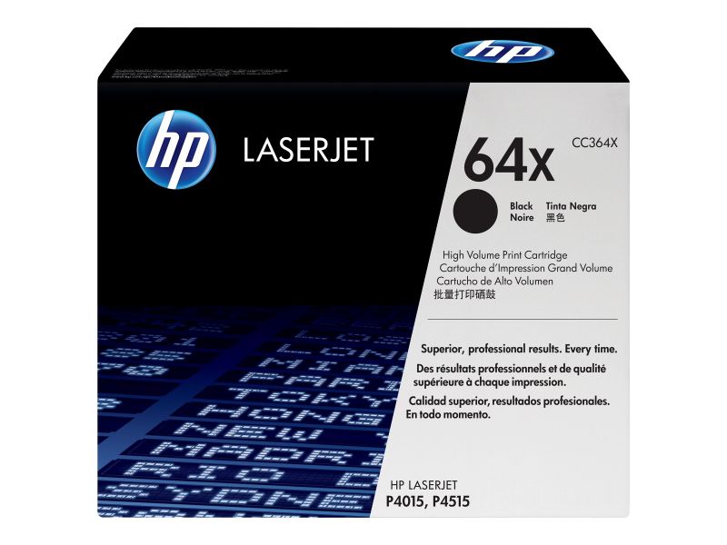 Original HP CC364X | 64X Toner Schwarz XL