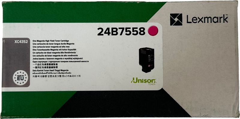 Original Lexmark 24B7558 Toner Magenta