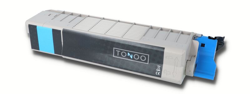 Tonoo® Toner ersetzt OKI 44318619 Cyan