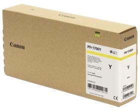 Original Canon PFI1700Y | 0778C001 Tinte Gelb XXL