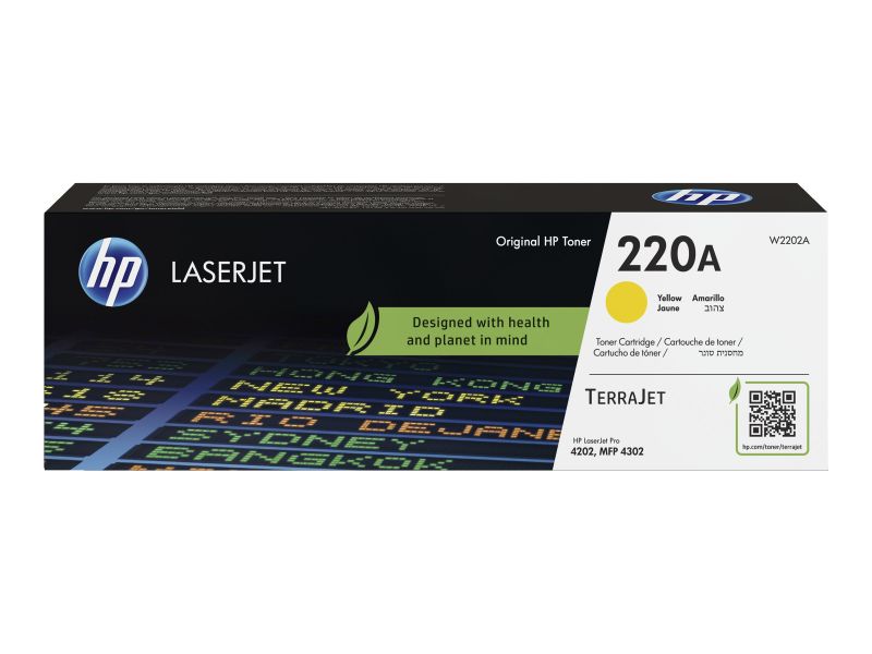 Original HP 220A | W2202A Toner Gelb
