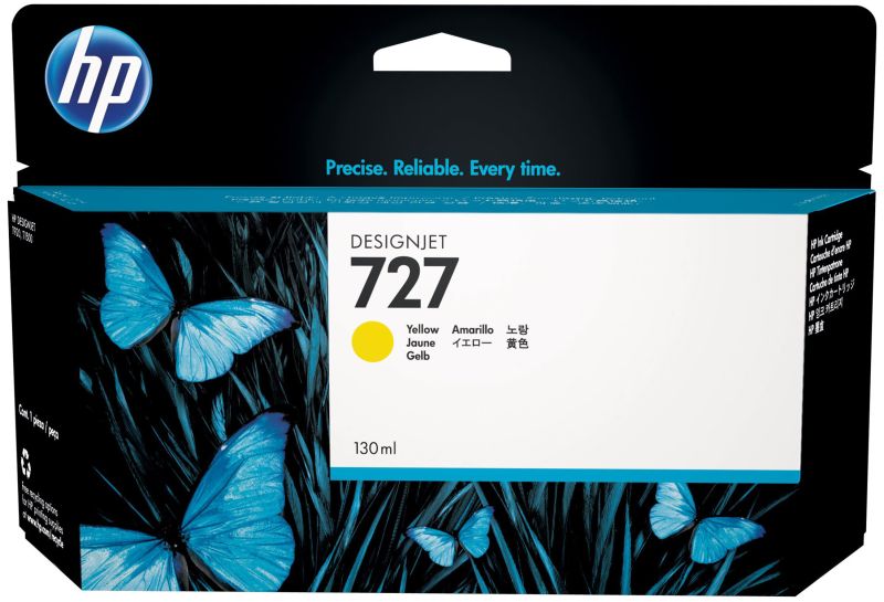 Original HP 727 | B3P21A Tinte Gelb